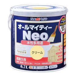 水性オールマイティーネオ 0.7L クリーム