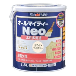 水性オールマイティーネオ 1.6L ホワイトアイボリー