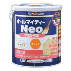 水性オールマイティーネオ 1.6L オレンジ