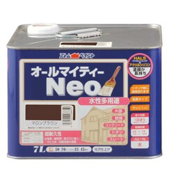 水性オールマイティーネオ 7L マロンブラウン