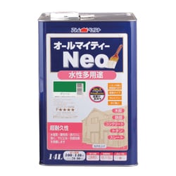 水性オールマイティーネオ 14L グリーン