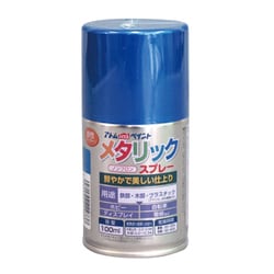 油性メタリックスプレー 100ML ブルー