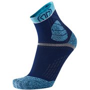 TRAIL PROTECT 3214162 ブルー×ターコイズ 04 M/Lサイズ(26-26.5cm) [ランニングウェア ソックス メンズ]