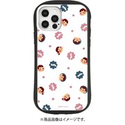 PEKO-03B [iPhone 12 / iPhone 12 Pro 用 ハイブリッドガラスケース ペコちゃん 総柄]