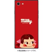 PEKO-06A [iPhone SE / iPhone 8 / iPhone 7 用 スクエアガラスケース ペコちゃん ペコ]