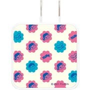USB2ポート ACアダプタ ペコちゃん 総柄 PEKO-09B