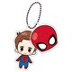 マーベル クロスバディーズ ちらっとフェイスキーホルダー ピーター・パーカー スパイダーマン [キャラクターグッズ]