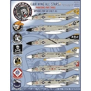 FAD48-045 1/48 エアクラフト用デカール アメリカ海軍 F-4J エアウィング オールスターズ ファントムズ Part.3 [プラモデル用品]