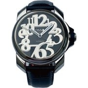 正規品 2年保証 GQB Dominale メンズ ブラックレザー ブラック