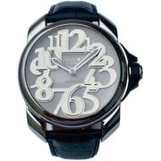 正規品 2年保証 GSV Dominale メンズ ブラックレザー ホワイト