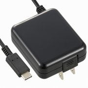 AC充電器 AudioComm USB-Cケーブル一体型（1.5m） 3A 黒 MAV-ACC1530-K