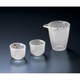 吉谷硝子 江戸硝子 金彩淡雪片口酒器セット YO-5304