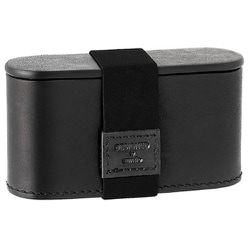 イタリアンレザー フィルムケース 35mmフィルム用 X線保護 ブラック LCB-025101