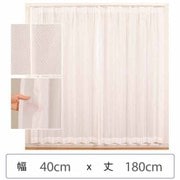 ミラーレースカーテン ウォッシャブル 防炎 日本製 幅40cm×丈180cm 1枚 berui-re-40x180