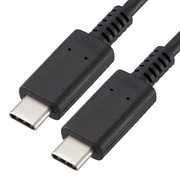 USBケーブル PD対応 Type-C 1m 黒 SMT-L10CPD-K