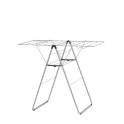 brabantia　ブラバンシア　ハングオン　ドライングラック　25M　ロッド付き　折りたたみ式　物干し　部屋干し : ブラバンシア ドライングラック 物干しスタンド 15M