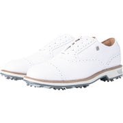 53927 21 DRYJOYS PREMIERE TA WT/WT W255 [ゴルフシューズ ドライジョイズ プレミア ターロウ レース メンズ 2021年モデル ホワイト/ホワイト W25.5cm]