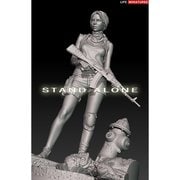 LM-FUS003 1/20 組立フィギュア スタンドアローン 孤高の女戦士 90mmフィギュア [組立式プラスチックモデル]