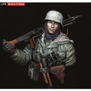 LM-16B002 1/16 組立フィギュア WWII 胸像 ドイツ武装 SSMG42 射撃手 トーテンコップ師団 ハリコフ1943 [組立式プラスチックモデル]