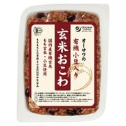 2461 [オーサワの有機小豆入り玄米おこわ 160g]
