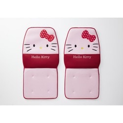 ハローキティ メッシュL型クッション 2P ピンク