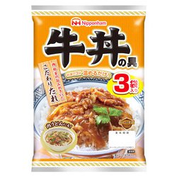 ヨドバシ.com - 日本ハム 牛丼の具 120g 3袋入り [レトルト食品] 通販