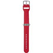 GWBIG-AW02RED [Genuine Leather Watchband for Apple Watch （40/38mm） RED]