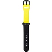 GWBNE-AW01NYL [Apple Watch （44/42mm） NEON ItalianGenuineLeather Watchband NYL ネオンイエロー/ブラック]