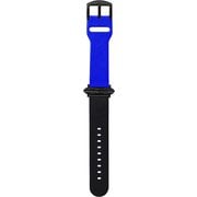 GWBNE-AW02NBL [Apple Watch （40/38mm） NEON ItalianGenuineLeather Watchband NBL ネオンブルー/ブラック]