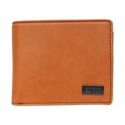 EDWIN ダークメタルプレート 二つ折財布 小銭入れ付 合成皮革 Lt.BROWN 22229054