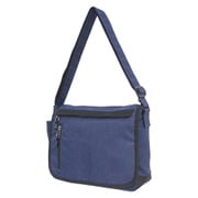 22229061 [EDWIN シャークスキン メッセンジャーバッグ ポケット多数 A4収納 NAVY]