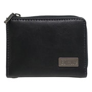 EDWIN ダークメタルプレート 小銭入 L字ファスナー カードケース BLACK 22239071