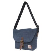 22239095 [EDWIN ウォッシュキャンバス ミニメッセンジャーバッグ コンパクト ポケット付 NAVY]