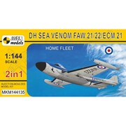 MKM144135 1/144 エアクラフトシリーズ シーベノム FAW.21/22/ECM.21 本国艦隊｣ 2イン1 [組立式プラスチックモデル]
