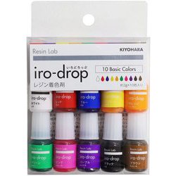 RLID10S Resin Lab iro-drop いろどろっぷ10色セット ベーシックカラー レジンラボ