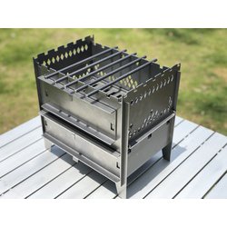 ヨドバシ.com - BrindleCamp 組立式 ピザ窯付きBBQグリル＆焚き火台 通販【全品無料配達】