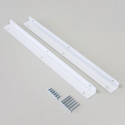 SH-TL380W [ライン棚受 ホワイト 380mm アルミ製棚受 1本]