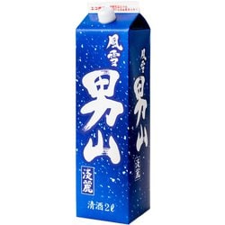 風雪 男山淡麗 13度 2000ml [普通酒]