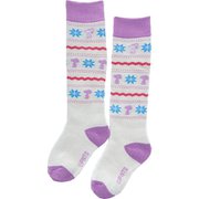 PEANUTS SNOOPY SOCKS VSJK1008 ホワイト(WH) 19-23cm [スキーソックス ジュニア]