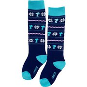 PEANUTS SNOOPY SOCKS VSJK1008 ネイビー(NV) 19-23cm [スキーソックス ジュニア]