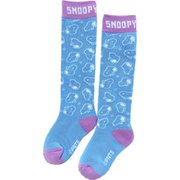 PEANUTS SNOOPY SOCKS VSJK1009 サックス(SX) 19-23cm [スキーソックス ジュニア]