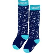 PEANUTS SNOOPY SOCKS VSJK1009 ネイビー(NV) 19-23cm [スキーソックス ジュニア]