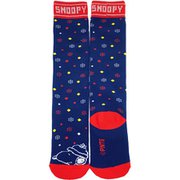 PEANUTS SNOOPY SOCKS VSJK1010 ネイビー(NV) 19-23cm [スキーソックス ジュニア]