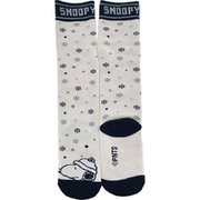 PEANUTS SNOOPY SOCKS VSJK1010 ブラック(BK) 19-23cm [スキーソックス ジュニア]