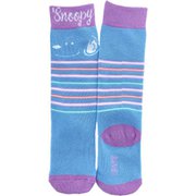 PEANUTS SNOOPY KIDS SOCKS VSJK2002 サックス(SX) 14-18cm [スキーソックス キッズ]