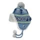 PEANUTS SNOOPY スヌーピー SNOW BONBON EAR COVER BEANIE VSJB1016 サックス(SX) [ニットキャップ ビーニー ジュニア]