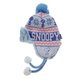 PEANUTS SNOOPY スヌーピー SNOW BONBON EAR COVER BEANIE VSJB1016 ホワイト(WH) [ニットキャップ ビーニー ジュニア]