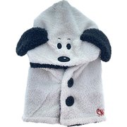 PEANUTS SNOOPY スヌーピー SOLID HOODWARMER VSJB1021 ブラック [ニットキャップ ビーニー ジュニア]