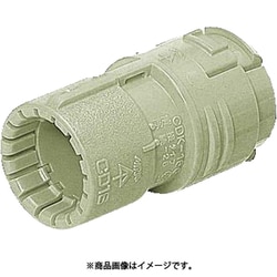 MFSK-22GC10 [PF菅用パチコン Gタイプ 適合PF菅22適合ノック径φ27 ベージュ 10個]