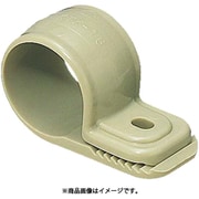 KTK-22J05P [ワニグチ片サドル兼用タイプ 適合径φ26～φ31適合管22 ベージュ 5個]